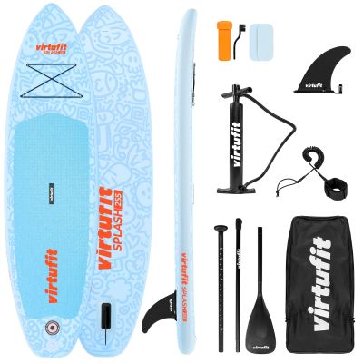 16. VIRTUFIT SUP BOARD SPLASH 225 WITH ACCESSORIES LIGHT BLUE