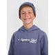 2. Boy's sweatshirt with hood, open, 4F 4FJRAW25TSWSM2416-32S