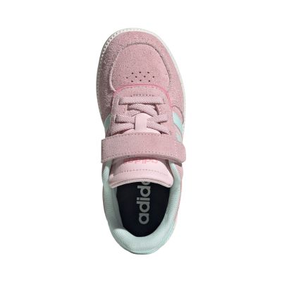 4. Adidas Breaknet Sleek pink and mint kids' shoes JS0136