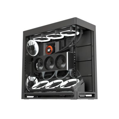 6. HAVN HS 420 VGPU PC Case, Midi-Tower, E-ATX, Tempered Glass, PCIe 5.0 Riser -