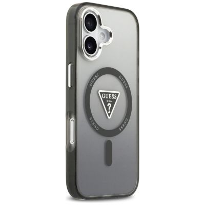 4. Guess IML Gradient Triangle Logo MagSafe case for iPhone 17 - black