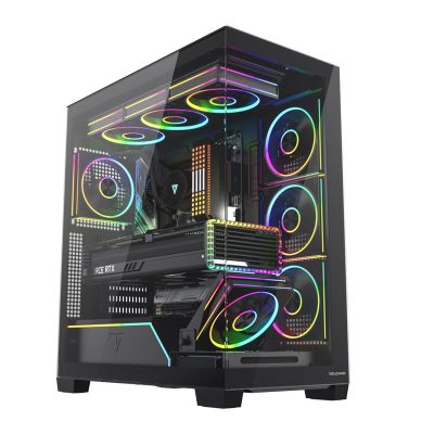 18. MODECOM VOLCANO STELLAR PLUS ARGB MIDI 5F BLACK CASE
