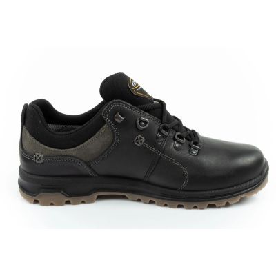 4. Grisport men's trekking shoes Nero oliato SPO-TEX leather black