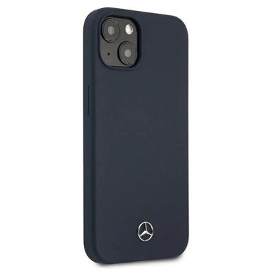 3. Mercedes Silicone Line Case for iPhone 13 mini - Navy Blue
