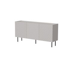 3D LUCCA chest of drawers 165x40x80 cashmere