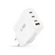2. Tech-Protect NC120W-GAN 4-Port 120W Wall Charger - White