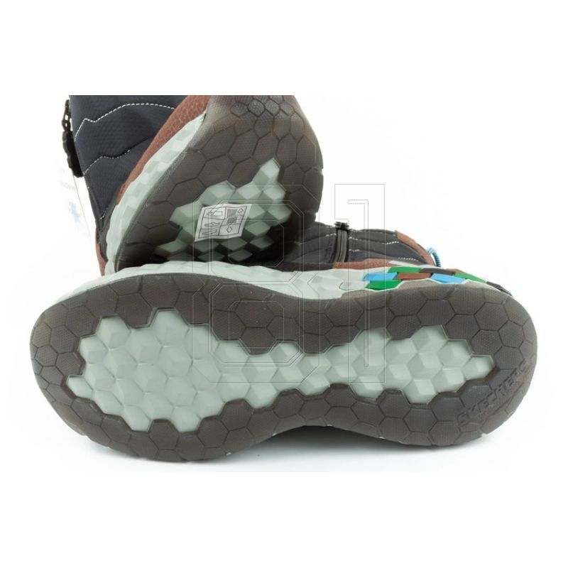 15. Skechers Jr 402216L/BKBR snow boots
