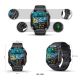 9. VELTORI VT200-1 Smartwatch Black Silicone Strap