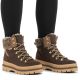 6. Waterproof Women’s Brown Platform Hiking Boots Rieker Y6210-25