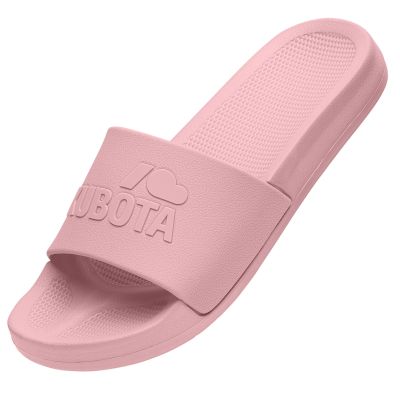 Kubota basic plain pink pool flip-flops K25SS-101-001-28-1