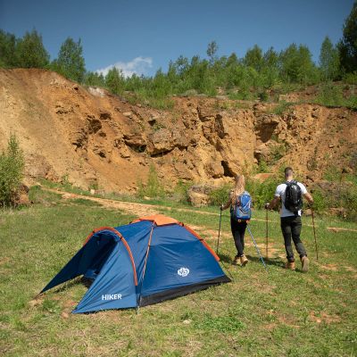 45. Nordic Walking poles Nils Extreme NW607 blue