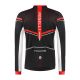 4. Rogelli GARA MOSTRO II Long-Sleeve Cycling Jersey, Red, 3XL