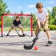 5. FOLDABLE STREET FLOORBALL GOAL 2 STICKS AND BALL 91X61X61CM ENERO