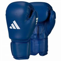 adidas Iba Cactus Leather Boxing Gloves ADIIBAG1C-Blue