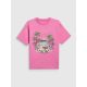 6. Girls' cotton T-shirt 4F 4FJRSS26TTSHF3981-54S
