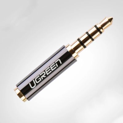 3. Ugreen audio adapter jack 3.5mm male to jack 2.5mm female black (20502)