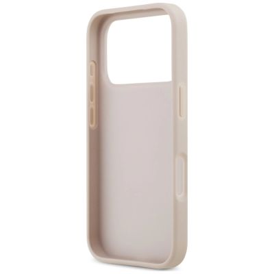 7. Guess 4G nauble Card Triange Case for iPhone 18 Pro / 17 Pro – pink