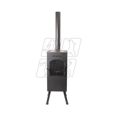 BonFeu BonCarré Garden Fireplace Black 3503