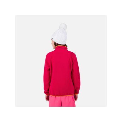 8. Rossignol Jr Alltrack Fleece Pink Sweatshirt