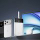 4. Cuktech LPB252N 120W 25000mAh Powerbank with Built-in USB-C Cable - White