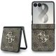 Guess Big 4G Logo Case for Samsung Galaxy Z Flip 8 - Brown