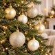 4. DECORATIVE PLASTIC SHATTER-RESISTANT BAUBLES 6 PCS 80 MM NOELLE