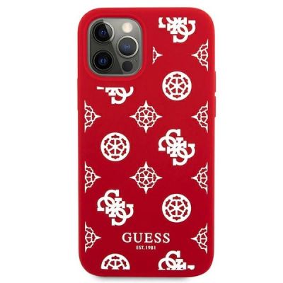 3. Guess GUHCP12LLSPEWRE iPhone 12 Pro Max 6.7" red/red hard case Peony Collection