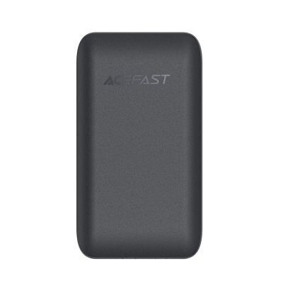 6. Acefast A100 65W GaN 2 USB-C+ USB-A Charger Ultra Slim - Black