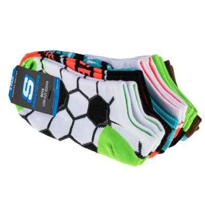 4. Skechers 6pk Boys Non Terry S115372-MULT multicolor 31-34