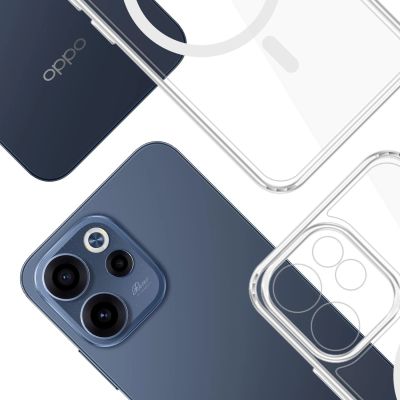 18. 3mk Armor Magcase for Oppo Reno 15 F 5G / Reno 15 FS 5G (CPH2801) - Transparent