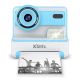 6. XBLITZ INSTANT CAMERA WITH FLASH BLUE PRINTER