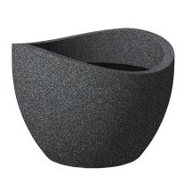 Scheurich 4033083250525 Outdoor Planter Potted Planter Freestanding Plastic Black