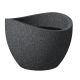 Scheurich 4033083250525 Outdoor Planter Potted Planter Freestanding Plastic Black