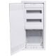 Flush-mounted plastic installation and multimedia housing 2 rows, 24 modules + 3-row mounting plate Noark PMF-C 60-2