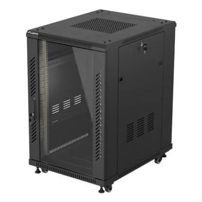 39. LANBERG FLOOR RACK CABINET 19" 18U 600X800 BLACK