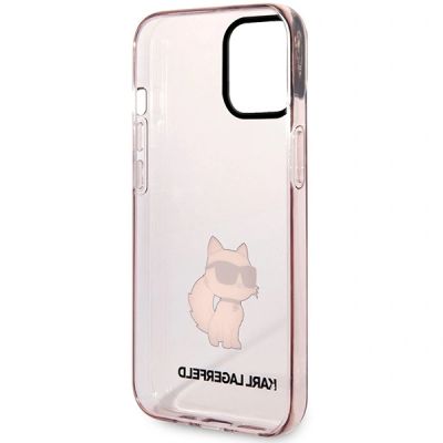 7. Karl Lagerfeld Choupette Collection Case for iPhone 12 / 12 Pro - Pink