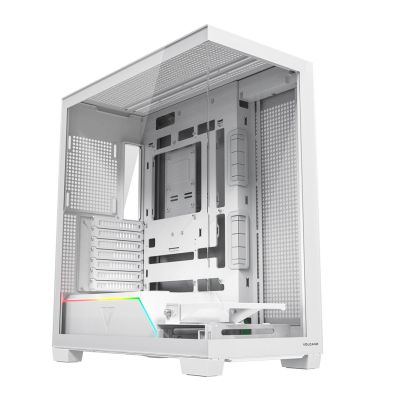 4. MODECOM VOLCANO STELLAR PLUS MIDI CASE WHITE