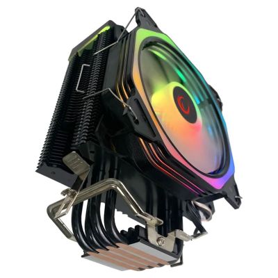 5. Rampage OCTAGONC50-BLACK CPU Cooler LGA1700/AM5 1800RPM 120mm ARGB PWM Fan