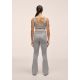3. CASALL Sublime Folded Flare Pants for Women, Gray