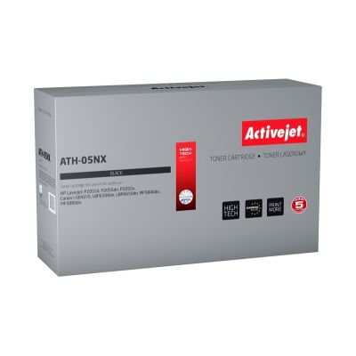 Activejet ATH-05NX Toner (replaces HP 05X HP CE505X, Canon CRG-719H; Supreme; 6500 pages; black)