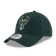 New Era 9FORTY NBA Milwaukee Bucks Green Cap - 11405602