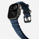 7. Nomad Rocky Point Band Black Leather, Titanium