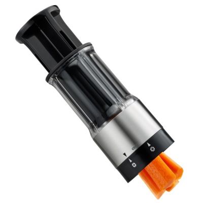 2. GEFU FLEXICUT food knife in various shapes Black, Gray, Transparent Plastic, Stainless Steel