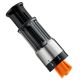 2. GEFU FLEXICUT food knife in various shapes Black, Gray, Transparent Plastic, Stainless Steel