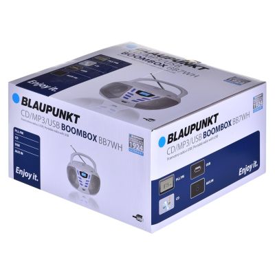 4. Blaupunkt BB7WH Boombox