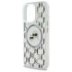 6. Karl Lagerfeld IML Monogram Karl & Choupette Head MagSafe iPhone 16 Pro Case - Clear