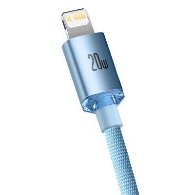 3. Baseus CAJY001303 Lightning - USB-C PD cable 20W 480Mb/s 1.2m - blue