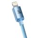 3. Baseus CAJY001303 Lightning - USB-C PD cable 20W 480Mb/s 1.2m - blue