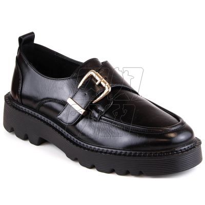 2. Platform shoes with a buckle Vinceza W JAN237A, black