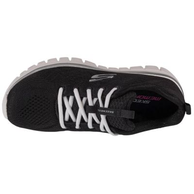 3. Skechers Graceful - Get Connected 12615-BKW Black 36